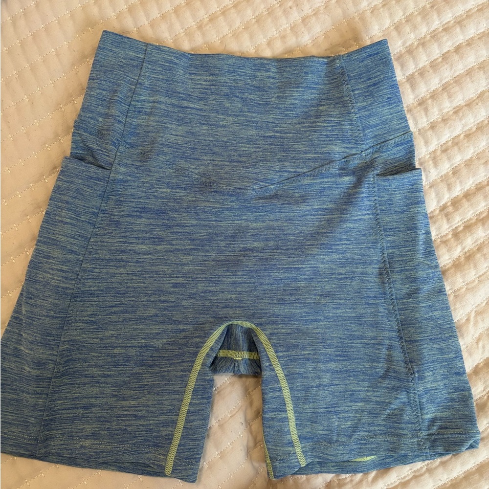 Blue Women's Athletic Shorts